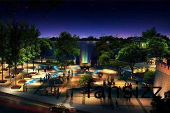 園林景觀(guan)炤明